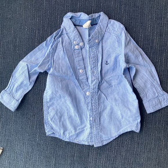 H&M dress shirt 6-9m - Picture 1 of 2